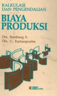 Image of Kalkulasi dan pengendalian Biaya Produksi