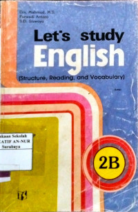 Image of Let's Study English (Structure, Reading, and Vocabulary)